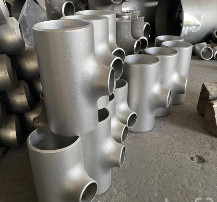 Butt welding fittings Hastelloy C276 Reducing Tee S32750 3X4 ASME B16.9