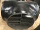 Aluminiumstaal Pipe Fittings Nikkel legering Barred Equal Tee hoge kwaliteit zwarte coating