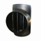 Hoogwaardige nikkellegering Barred Equal Tee ASME B16.9 4 inch SCH20 Zwart schilderen