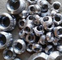 Pijpbevestigingen van nikkellegeringen ASME B16.9 Gesmeed sokkel A400 NO4400 Zilveren oleide