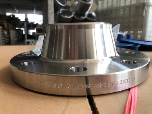 Van de het Roestvrije staalflens A182 GR.F51 ASME B16.5 van de lassenhals de Duplexklasse 150#