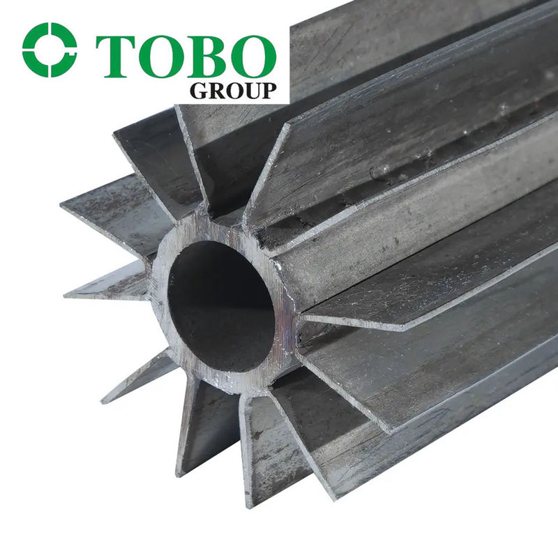 Uitgebreide oppervlakte U Fin Tube Ronde 11.01 SCH40 Carbon Steel Roestvrij staal Alloy Fined Tube