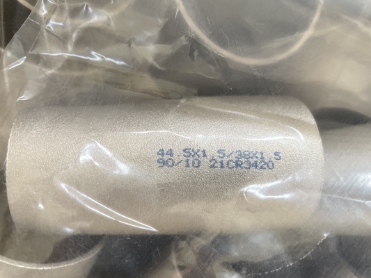 Van de de Pijpmontage van het legeringsstaal GELIJK T-STUK 2“ 2.5MM EEMUA 146/1 ASTM B466 UNS C70600 T-STUK
