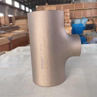 ASME B16.9 Butt Welding Equal/Reducing Tee Variabele maten variëren van NPS1/2"-60" Snelle levering Lage MOQ Aanpasbaar materiaal zoals koolstofstaal roestvrij staal