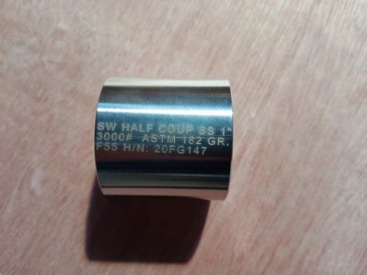 B564 N08811 Gesmede Nikkel-legering Socket Welding Koppeling 9000# Pijp Fittingen