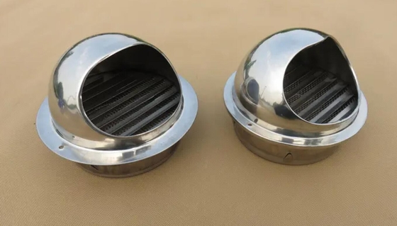 Van het de Uitlaattraliewerk van de roestvrij staalventilatie Waterdichte de Luchtopening GLB 3“ 50MM Roestvrij staal 304
