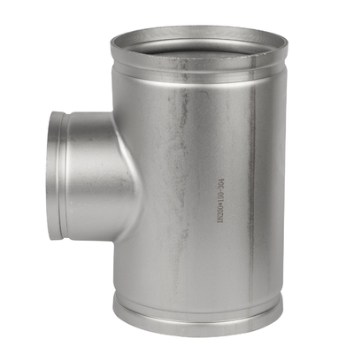 De super Duplexmontage die van de Roestvrij staalpijp T-stuk UNS S32750 ASME B16.9 verminderen
