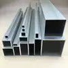 Oneindig veelzijdig, gemakkelijk te vervaardigen 6063-T5 ASTM B241 Aluminiumlegeringspijp 50x50mm Vierkante buis x 2mm WT 5.8m