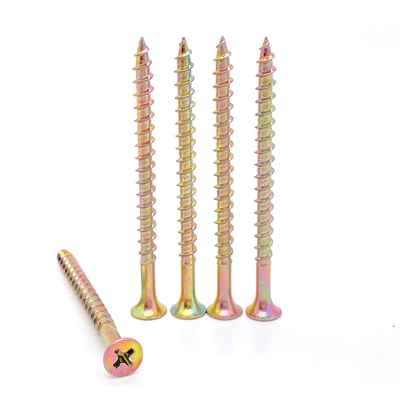 De schroeven/Hout schroeft Hoogte - kwaliteits Houten Thermische behandeling Pan Zinc Plated Chipboard Screw