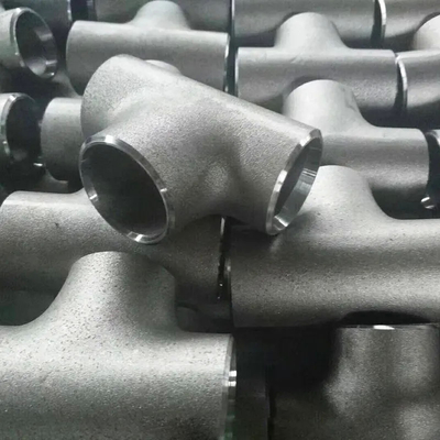 Het Titanium die van ASTM B363 Gr2 van de de Legeringspijp van het T-stuktitanium de Montage Gesmede Hoge druk verminderen