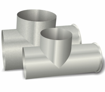 Super Duplex Pipe Fittings Equal Tee ASME B16.9 SMLS