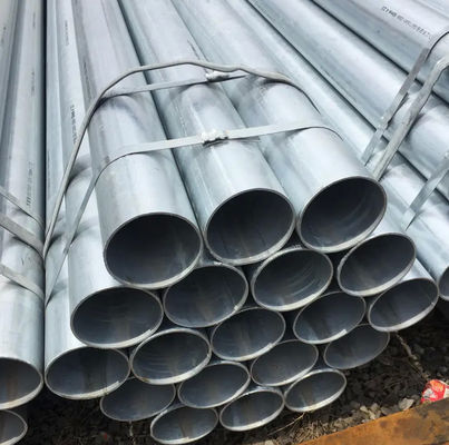 Threaded Hot-Dip Galvanized Pipe EN10240 Standard Corrosion Protection Steel Tubing for Plumbing and Mechanical Systems