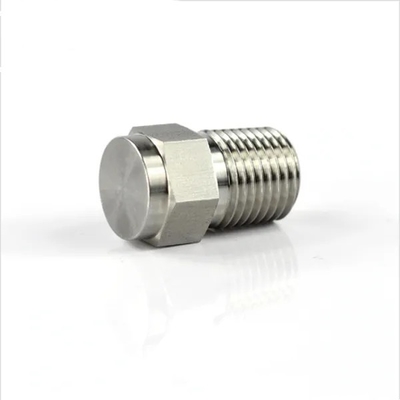 Gelegeerd staal plug zeskantkop smeden mannelijke schroefdraad pijp plug legering pijpfittingen