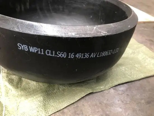 Legeringsstaal die 10“ SCH80 Naadloze Staalpijp GLB ASTM A234 WP11 Gelast GLB passen