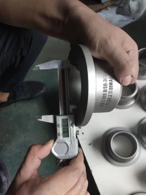 ASTM B366 gesmede stalen plug 4" buitendraad pijpplug gelegeerd stalen pijpfitting