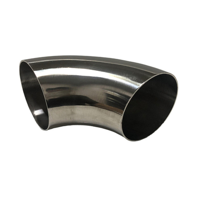 Metalen nikkel legering Inconel 625 Beste 45 graden Butt Las Elbow ASME B16.9 Customized Size Zilver