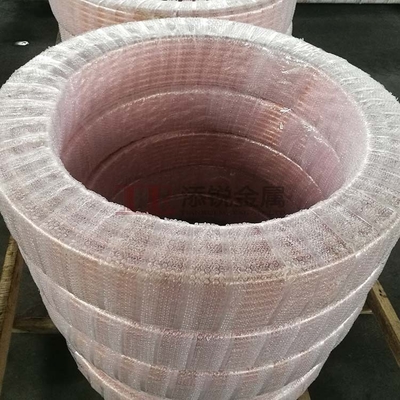 Op maat gemaakte koper-nikkelbuis gepolijst ASTM-standaardwandbuis in houten kastjes of pallets