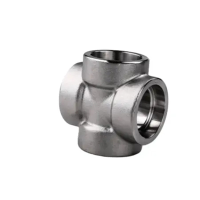 ASME B16.11Butt Welding Cross Aanpasbare oppervlaktebehandeling Carbon Steel Roestvrij staal Nickel Alloy Steel NPS 1/8"-4" SCH80/3000-XXS/9000.