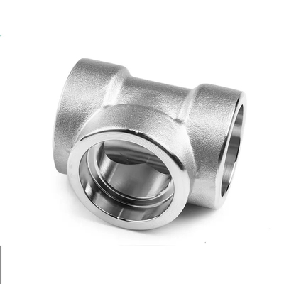 Warmtebestendige ANSI B 16.9 Lichaamsstaalbuizen Cross Tee voor strakke verbinding