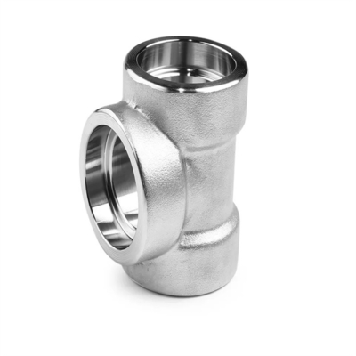 ASME/ANSI Carbon Steel Roestvrij staal High Pressure Level Threaded Tee Industrial Grade Socket Pipe Fitting