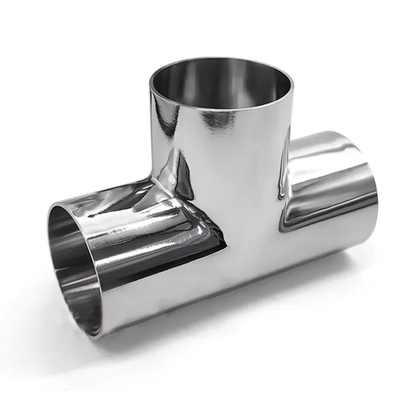 Roestvrij staal 304 Tee 3weg buisbehangers BW ASME B16.9 SMLS 4&quot; SCH40S