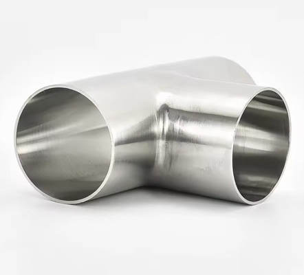 Roestvrij staal 304 Tee 3weg buisbehangers BW ASME B16.9 SMLS 4&quot; SCH40S