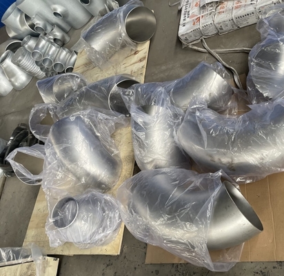 Metalen nikkellegering Inconel 600 Hoogwaardige 45 graden Elbow Butt Welding Fittings ASME B16.9 maat