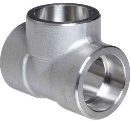 ANSI/ASME Roestvrij staal Carbon Steel Socket Welding Tee Aanpasbare afmetingen en materiaal Industriële kwaliteit