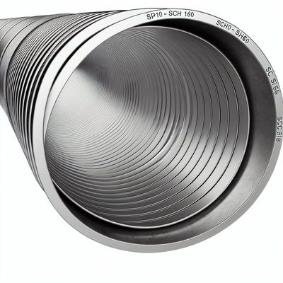 Grote diameter sch10-sch160 Super duplex roestvrij staalpijp voor hoge corrosiebestendigheid in agressieve omgevingen