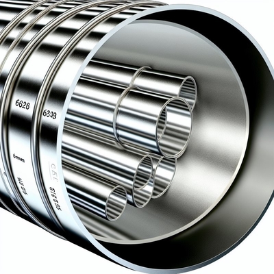 6 mm-630 mm buitendiameter austenitisch roestvrij staal buis met ASTM A312 standaard en glansbehandeling