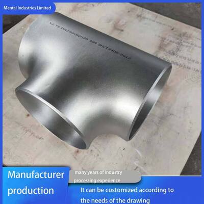 ASTM A234 WP11 legeringsstaal Butt Welding Reducing Tee 5" SchXS
