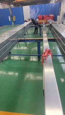 SHS RHS ASTM A500 Stalen Pijp 100x100mm Gewicht MS Vierkante Stalen Pijp Buizen