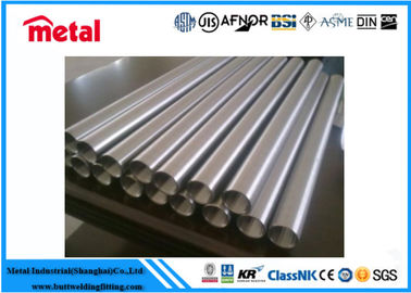 Glanzige Titanium Gr7 naadloze/gesweisde legeringpijp voor aangepaste lengte toepassingen