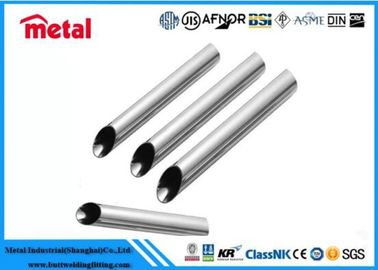 Glanzige gepolijste Titanium Gr7 legering buizen Beveiligde Paypal betaling ASTM standaard afwerking