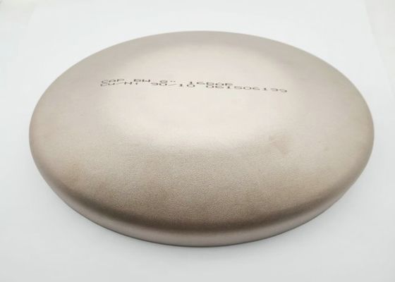 Koper Nikkel Legering Staal Pijp Fitting Gesmeed Dop 8" Maat 16 Bar Druk