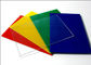 De plastic Raad kleurde 2mm 3mm Plaat van de fluorescentiepmma van het Kleuren de Acrylblad
