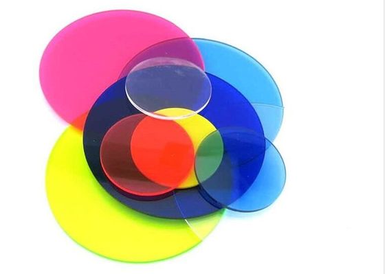 Hoge Helderheid UV-Bestendig Gegoten Acrylplaat GB/T 7134 Op Maat Gemaakte Dikte voor Vitrines