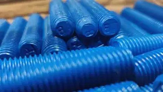 Van de de Nagelbout van ASTM A453 Mechanische 7/8“ Din975 Ingepaste gegalvaniseerde de Schroef zwart-Dikke Draad