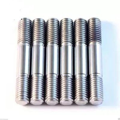 Van de de Nagelbout van ASTM A453 Mechanische 7/8“ Din975 Ingepaste gegalvaniseerde de Schroef zwart-Dikke Draad