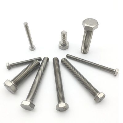 Het roestvrije staal van de fabrieksprijs 304 316 van de hexuitdraaibouten en noten van 316L DIN 931 DIN 933 Hexuitdraaibout