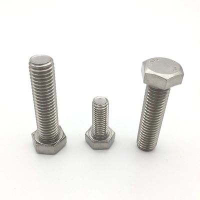 Het roestvrije staal van de fabrieksprijs 304 316 van de hexuitdraaibouten en noten van 316L DIN 931 DIN 933 Hexuitdraaibout