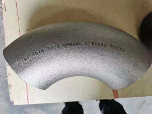 Van de de Strookpijp van ASTM B466 UNS C70600 de Montagestraal 90 Graadelleboog
