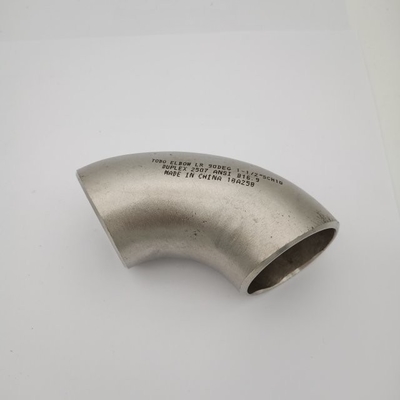 1“ STD DN25 90 Graad Lange Montageelleboog van de Straal Super Duplex 2205 Pijp