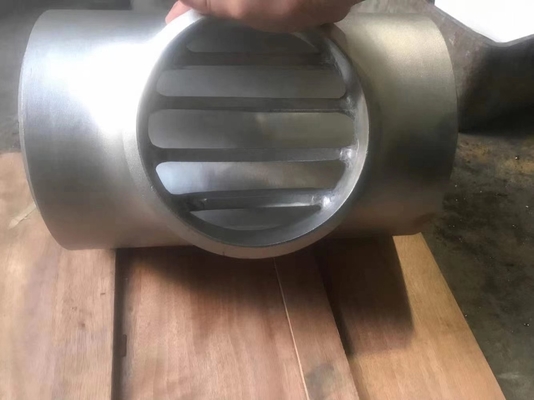 Legerings 600 Versperde het T-stukod 8 van ASTM/UNSP N06600“ GEWICHT 4 Mm Beste Aanpassings