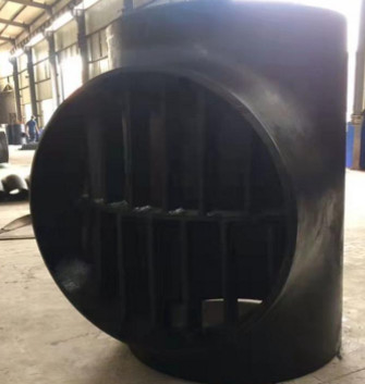 Legering 600 ASTM/UNSP N06600 versperde T-stukod 12“ GEWICHT 4 mm Milieu