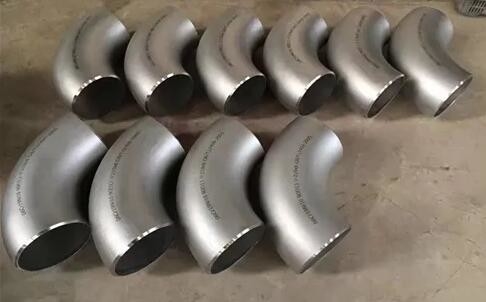ELBW-8-45D-S40-A815 - ELLEBOOG 8“, 45 GR., LR, SCH-JAREN '40, BE, ASME B 16,9  EEN 815 WPS UNS S31803