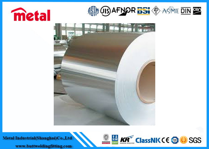 High Toughness Galvanized Steel Coil , Smooth 1045 Brushed Stainless Steel Sheet