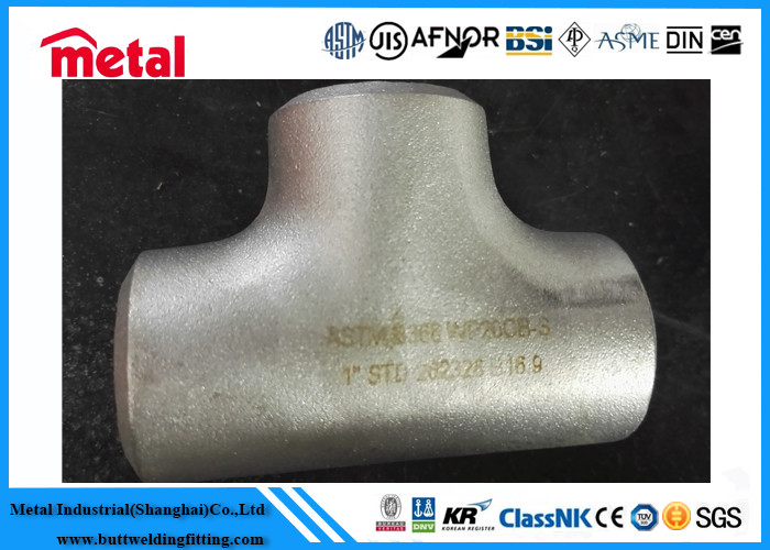 Seamless Nickel Alloy Steel Equal Tee ASTM B366 WP20CB - W Pipe Fittings