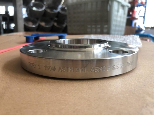 ASME B16.5 Slip-On Flange RF A105 A182 koolstofstaal roestvrij staal NPS 1/2