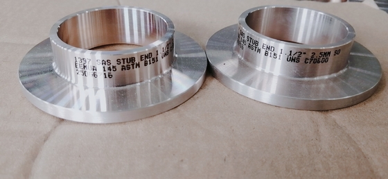 Pijpfittingen Stub End Cuni 9010 ASTM B151 1 1/2 